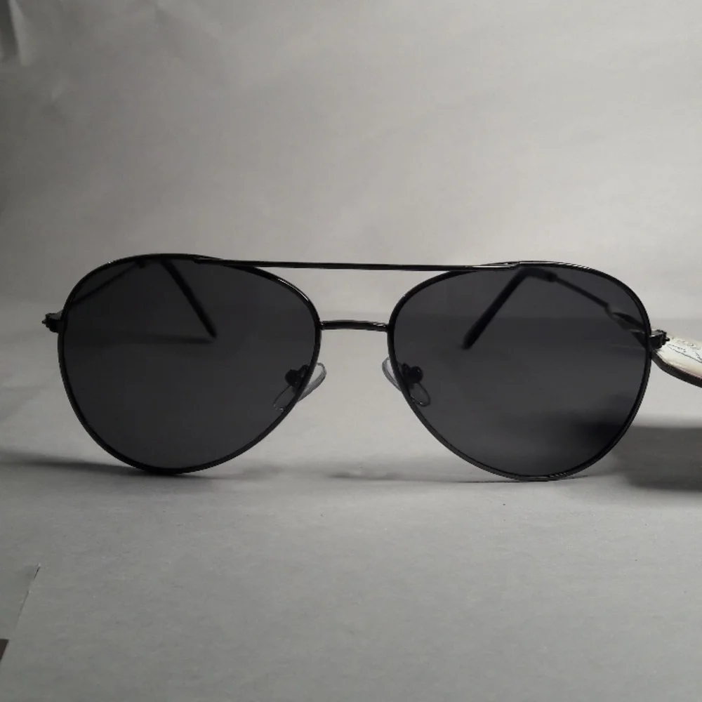 Panama Jack Polarized Black Aviator Sunglasses 100% UVA & UVB Protection